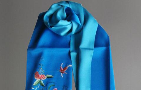 絲巾LOGO標志刺繡