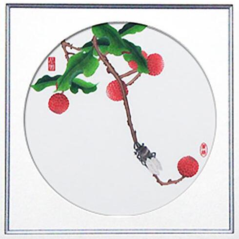 掛畫(huà)工藝刺繡加工